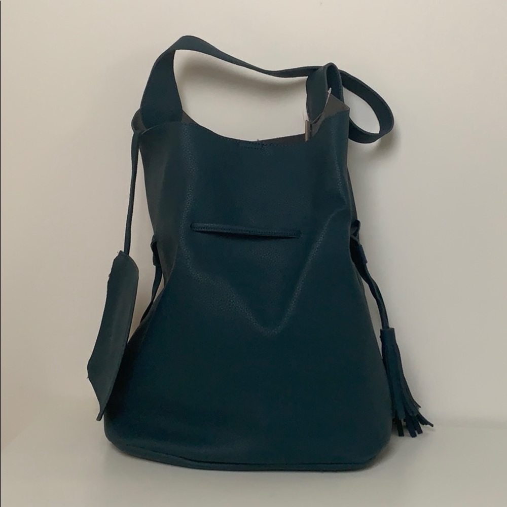 NWT Dark Teal Street Level Anthropologie Bag!